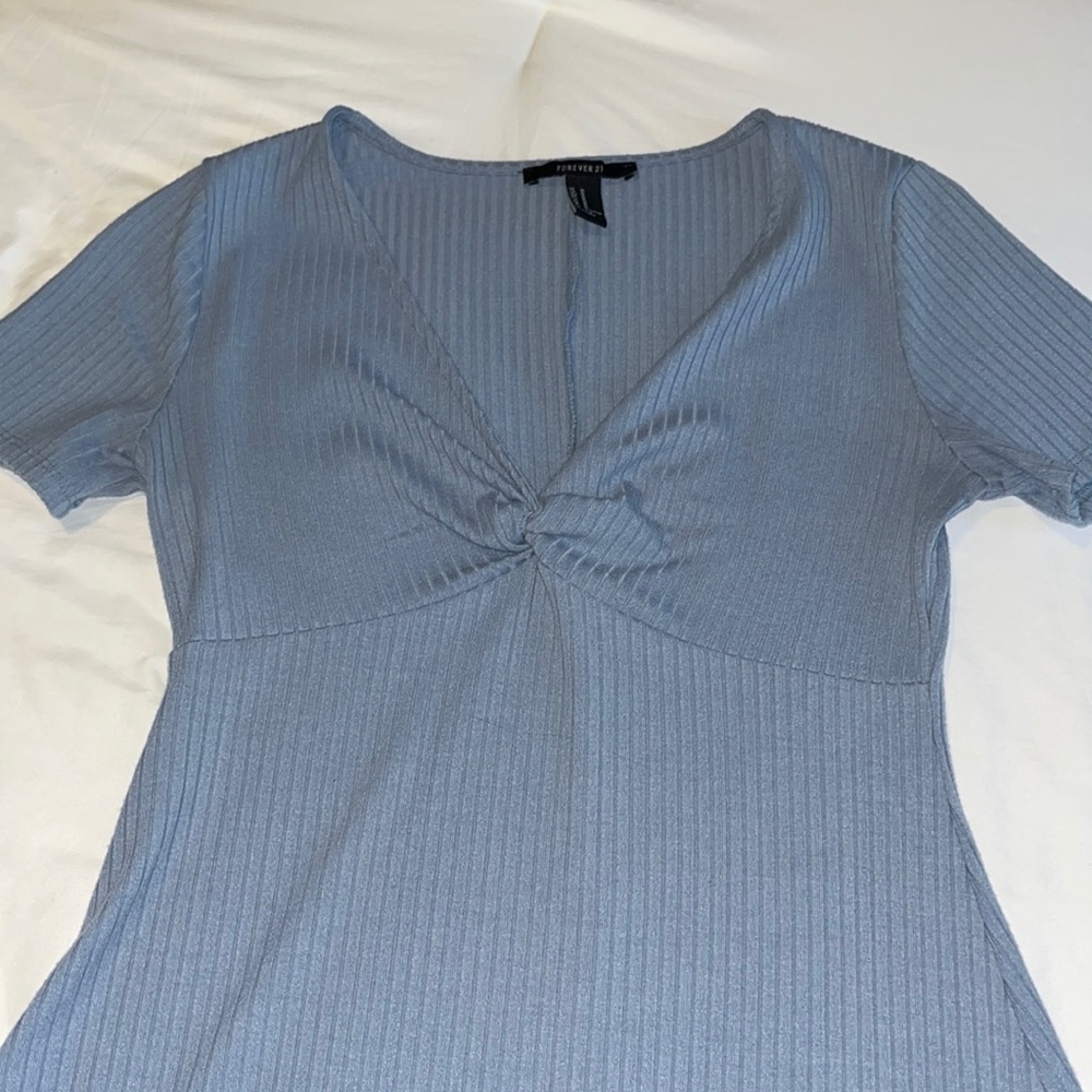 Forever 21 light blue dress